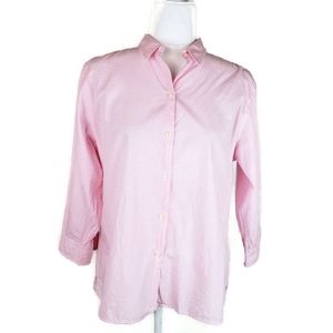 Ralph Lauren Black Label Pink Slim Fit Striped Shirt sz 14